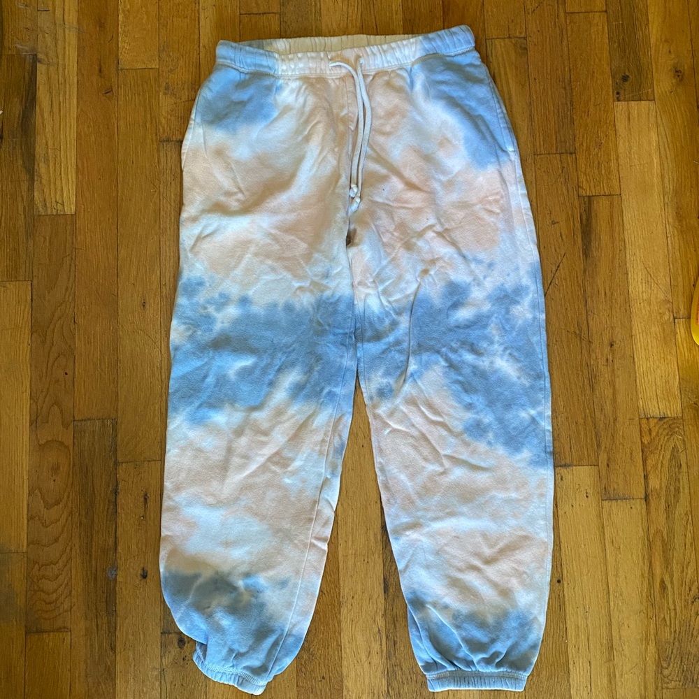 Tie dye sweatpants, size S